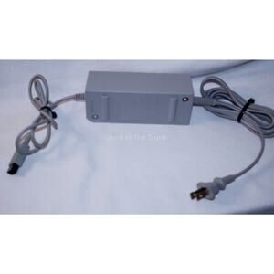 NINTENDO Wii GENUINE OEM OFFICIAL AC POWER SUPPLY BRICK CABLE CORD